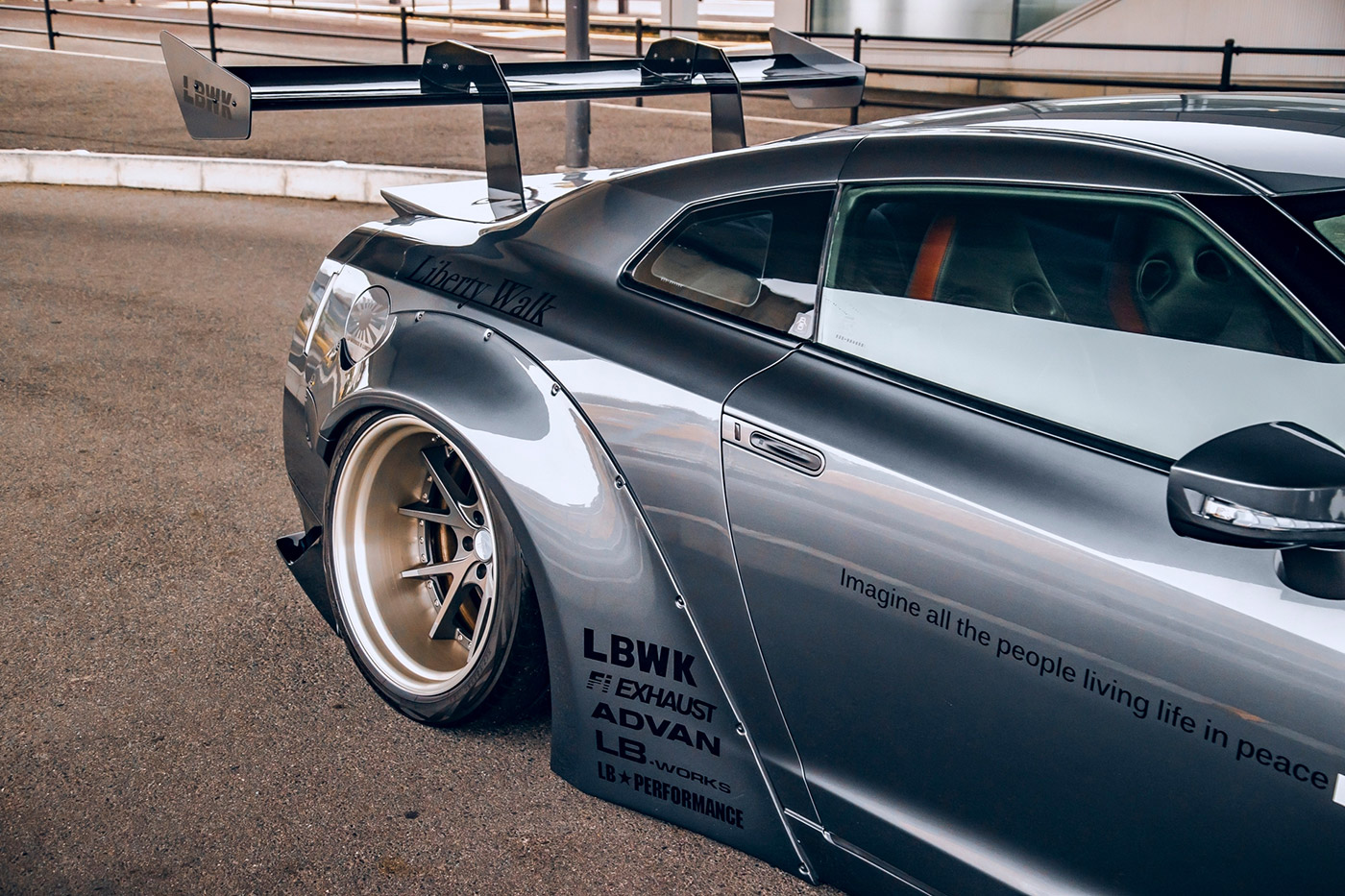 LB-WORKS GT-R NISSAN R35 TYPE 1.5 BY LIBERTY WALK WIDEFENDERS