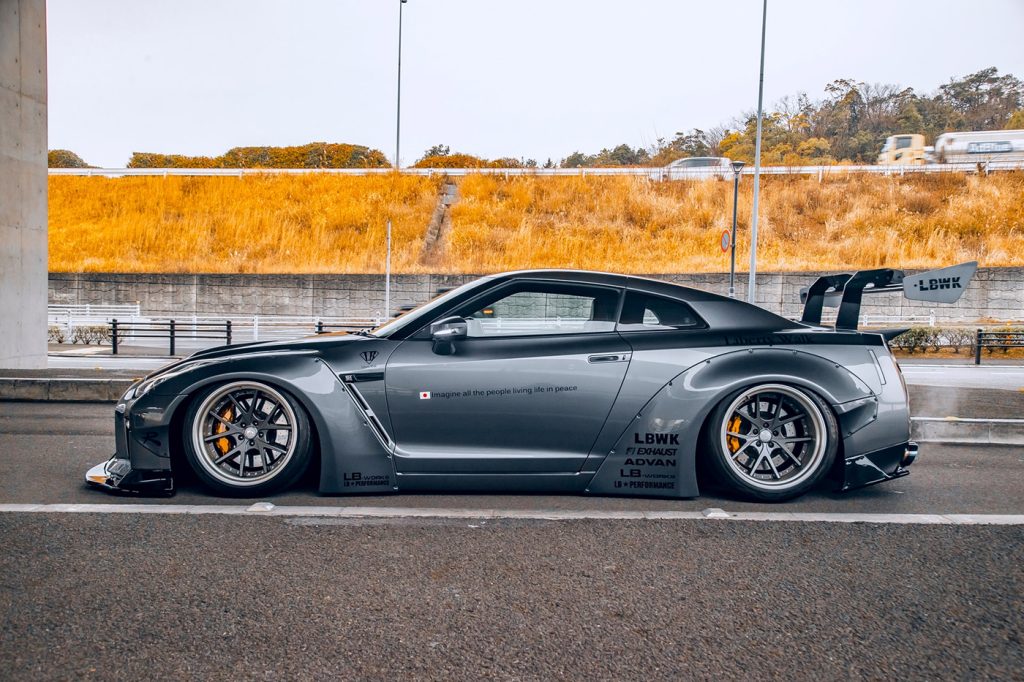 LB-WORKS GT-R NISSAN R35 TYPE 1.5 FULL WIDEBODY KIT BY LIBERTY