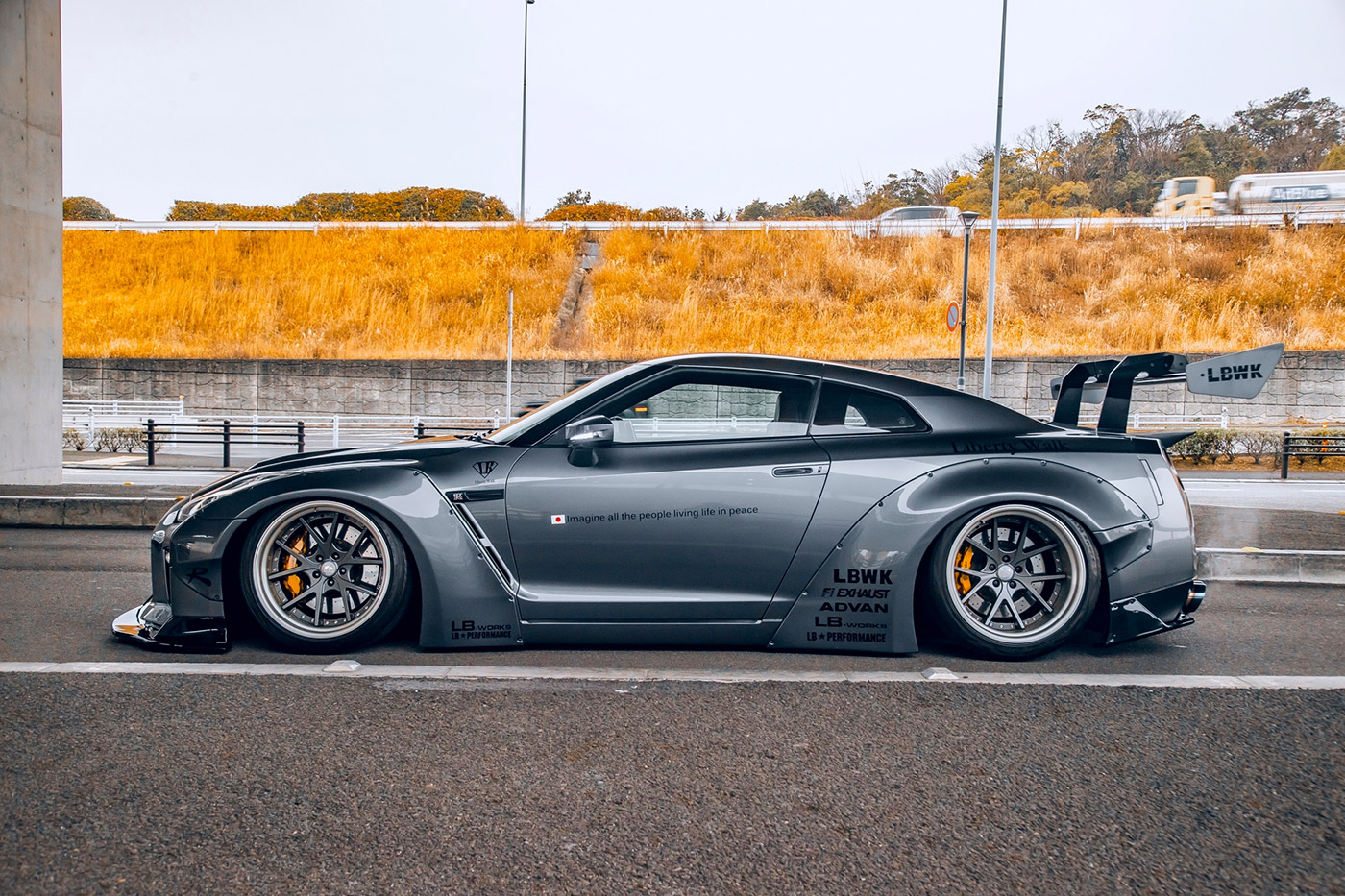 LB-WORKS GT-R NISSAN R35 TYPE 1.5 FULL WIDEBODY KIT BY LIBERTY WALK