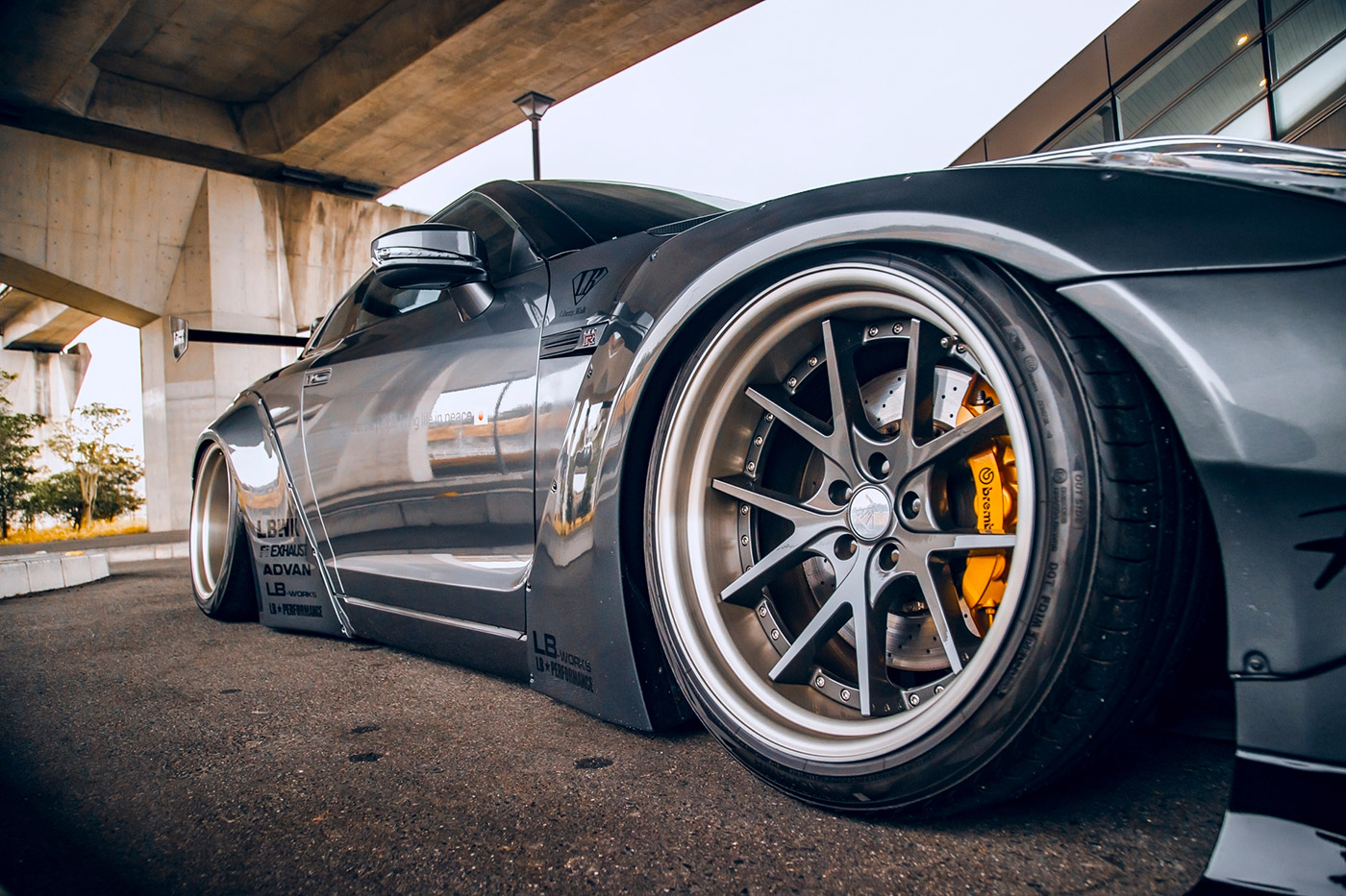 LB-WORKS LIBERTY WALK GT-R NISSAN R35 TYPE 1 FENDERS