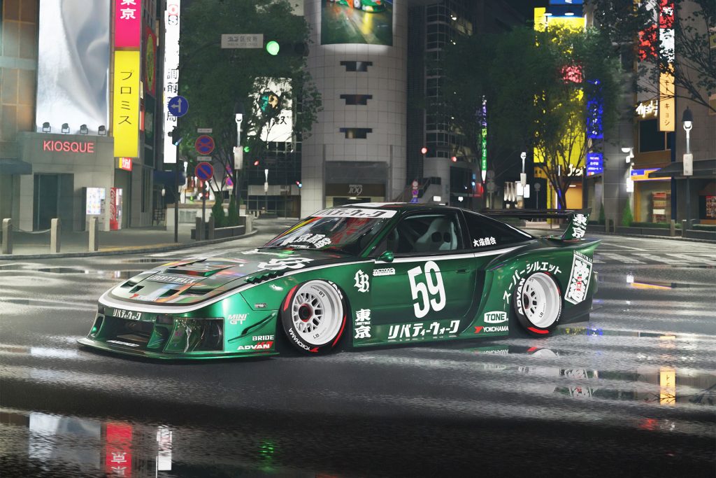 Liberty Walk | LB-Super Silhouette Nissan 180SX (89-94) Body Kit