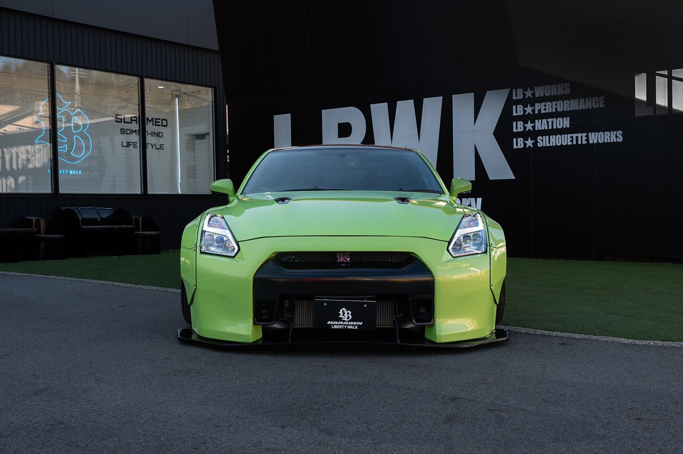 LB-WORKS Nissan GT-R R35 Type 1 Complete Body Kit by Liberty