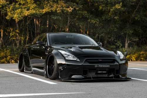 LB-WORKS Nissan GT-R R35 Type 1 Complete Body Kit by Liberty