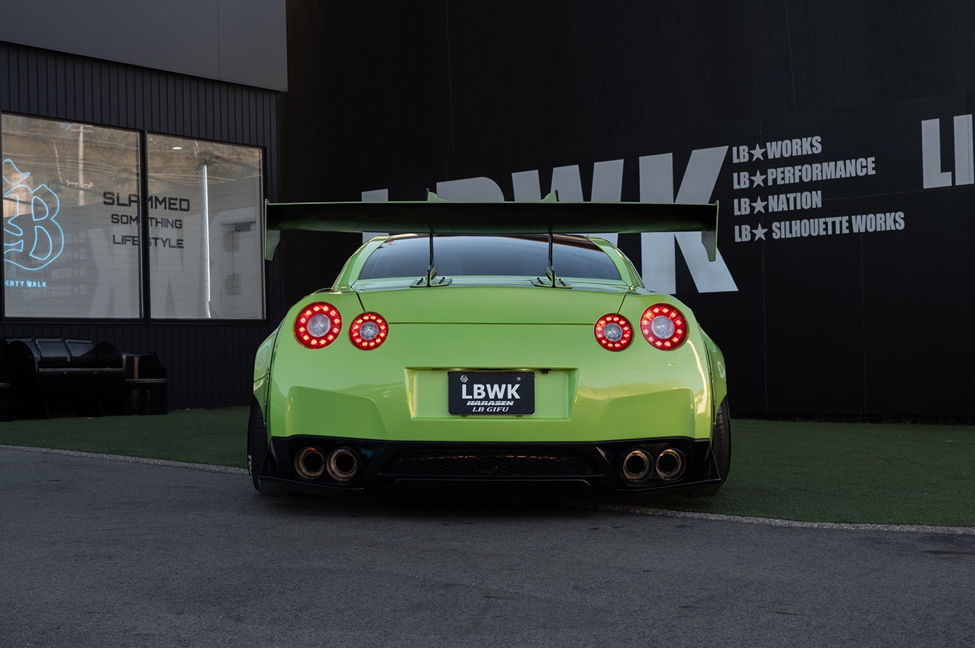 LB-WORKS Nissan GT-R R35 Type 1 Complete Body Kit by Liberty
