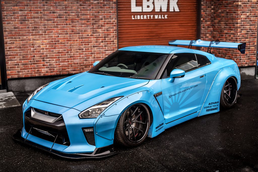 SHOP the LB-WORKS NISSAN GT-R R35 type 1.5 – body kit, by Liberty