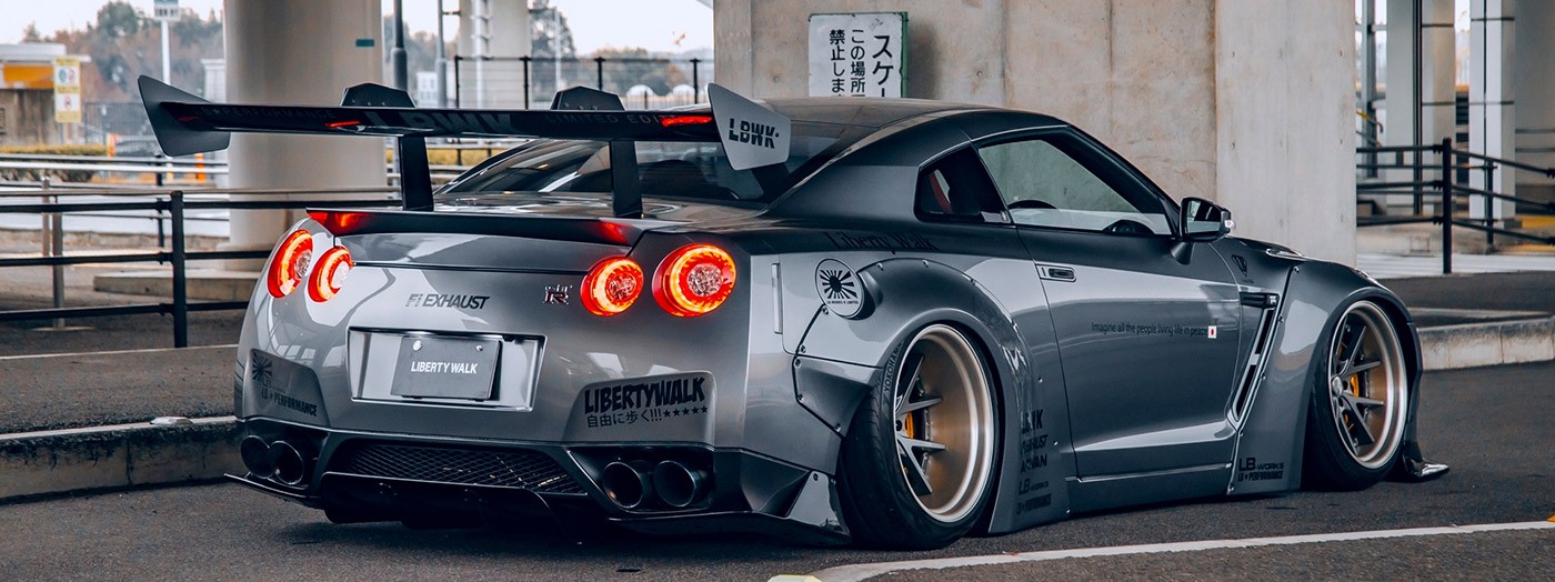 LB-WORKS GT-R NISSAN R35 TYPE 1.5 BODY KIT BY LIBERTY WALK