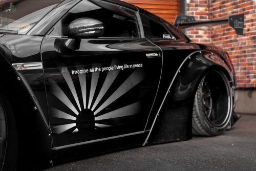 LB-WORKS Nissan GT-R R35 Type 1 Complete Body Kit by Liberty