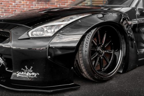 LB-WORKS Nissan GT-R R35 Type 1 Complete Body Kit by Liberty