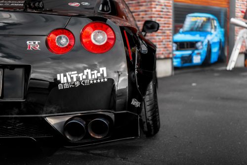 LB-WORKS Nissan GT-R R35 Type 1 Complete Body Kit by Liberty