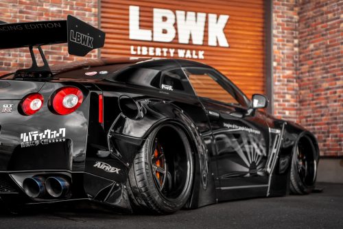 LB-WORKS Nissan GT-R R35 Type 1 Complete Body Kit by Liberty