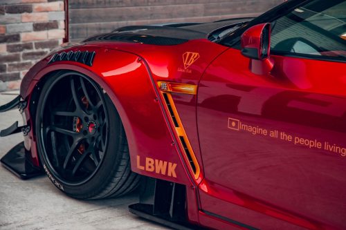 Liberty Walk WORKS Nissan GT-R R35 Type 2 Widebody Full Kit