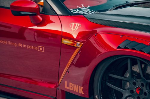 Liberty Walk WORKS Nissan GT-R R35 Type 2 Widebody Full Kit