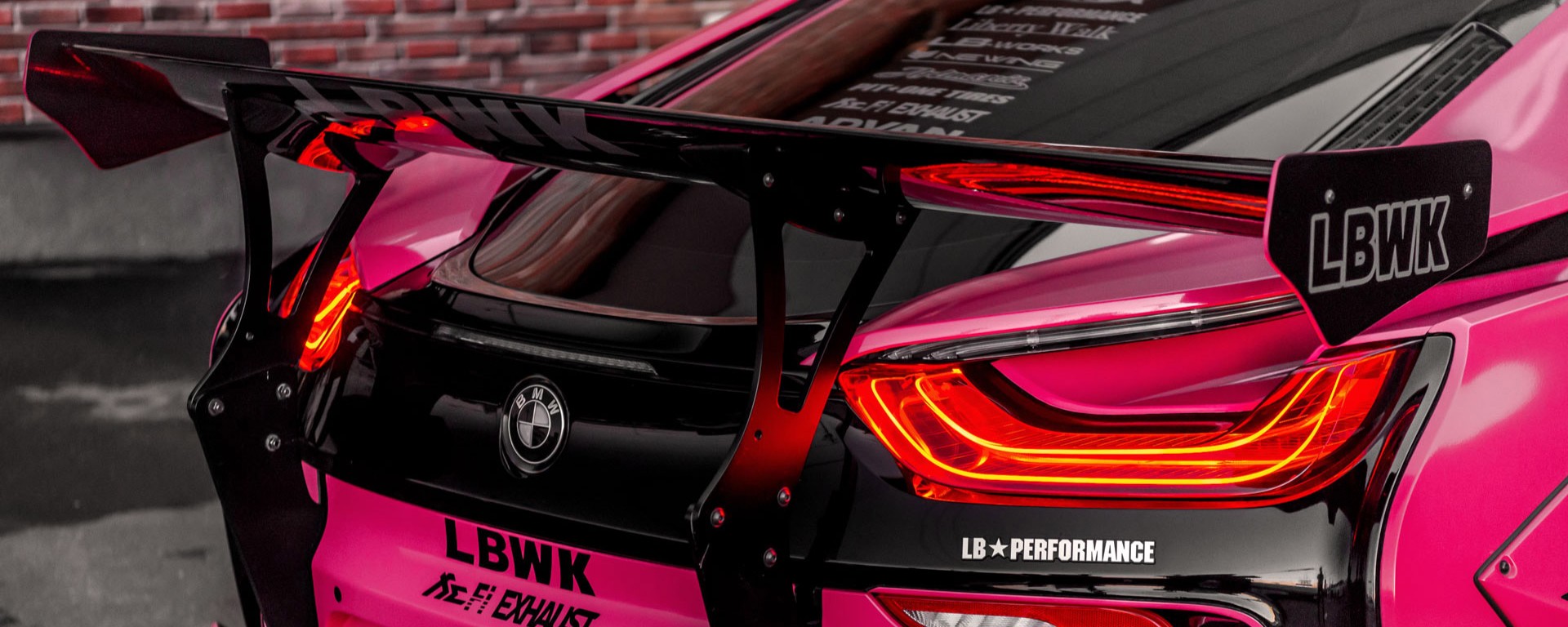 BMW i8 Ver. 1 Wing by Liberty Walk